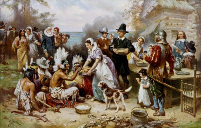 День благодарения (англ. Thanksgiving Day) — государственный праздник в США и Канаде, отмечается во второй понедельник октября в Канаде и в четвёртый четверг ноября в США..jpg